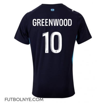 Camiseta Olympique de Marseille Mason Greenwood #10 Visitante Equipación 2025-26 manga corta Camiseta Olympique de Marseille Mason Greenwood #10 Visitante Equipación 2025-26 manga corta